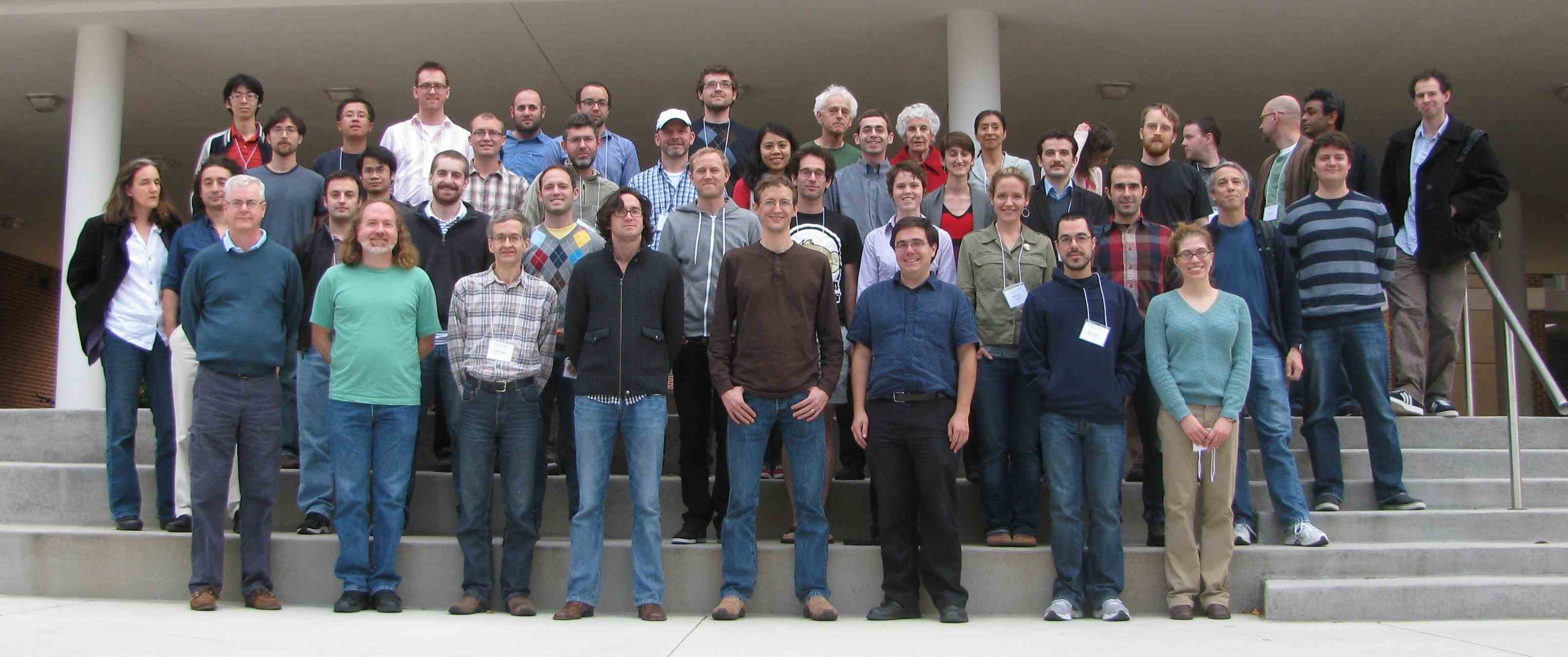 Group Photo of Tech Topology Conference 2011