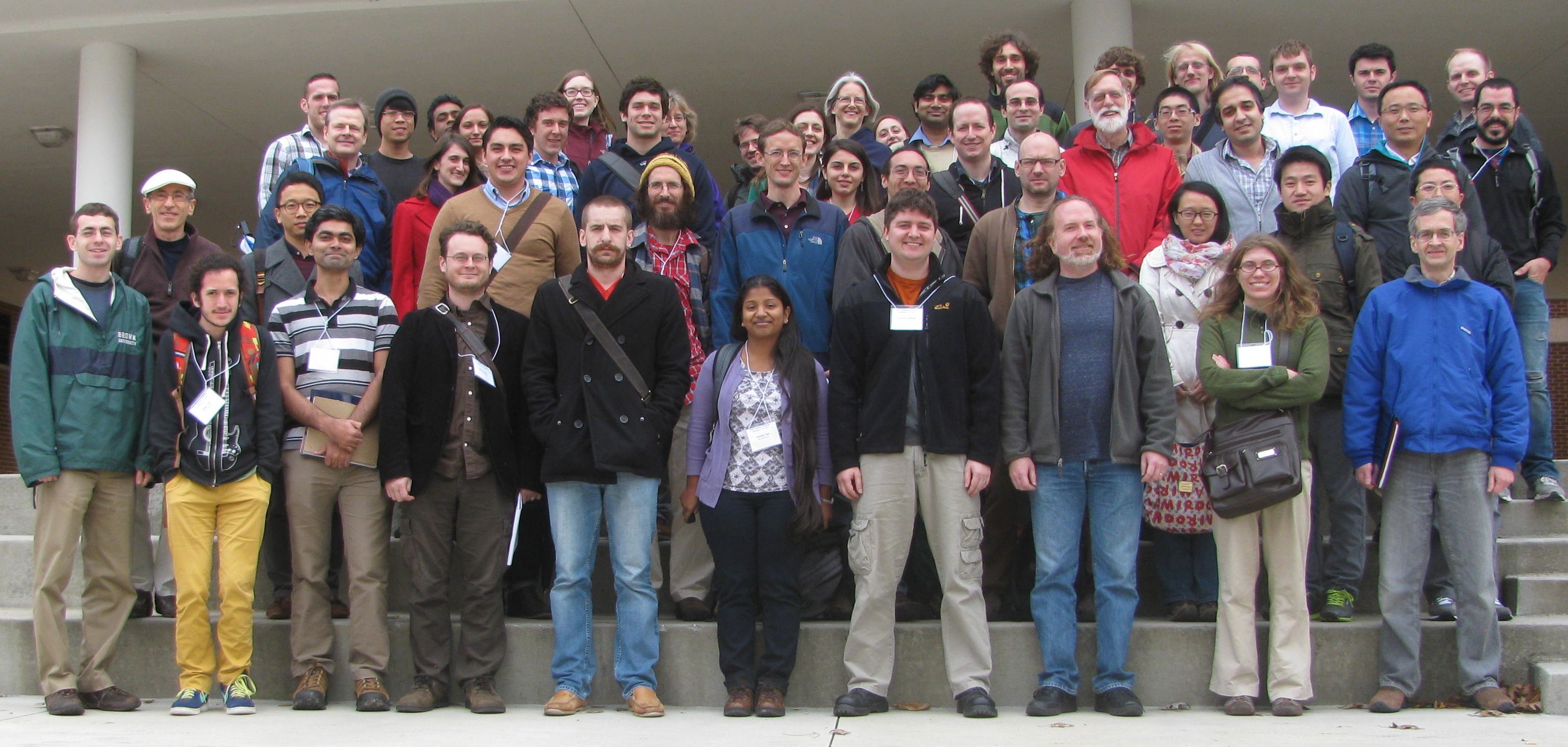 Group Photo of Tech Topology Conference 2013